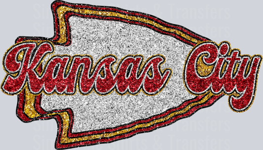 KC Glitter Arrowhead