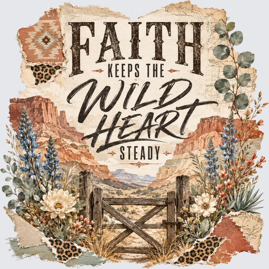 Faith Keeps The Wild Heart Steady