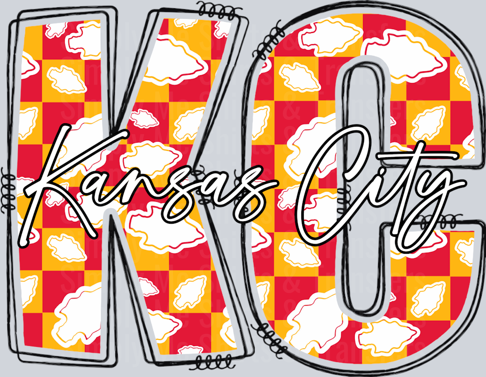 Checkered KC Red Gold