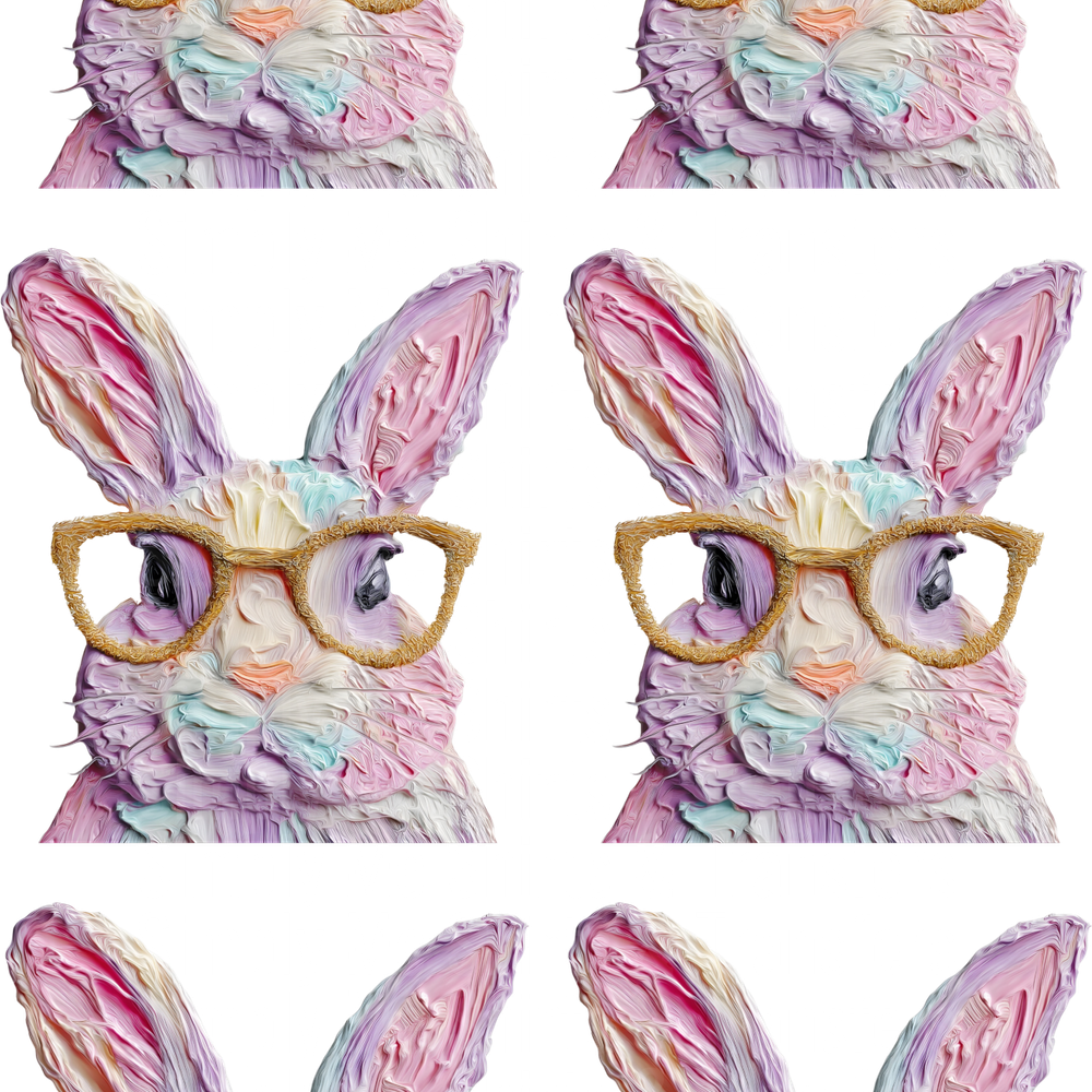 Faux Art Bunny 60 inch gang