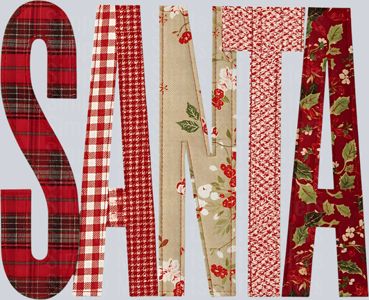 SANTA CHRISTMAS PATCH
