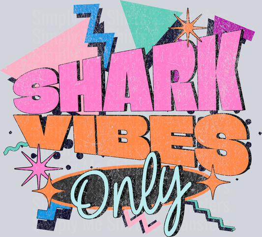 Retro - SHARK vibes only