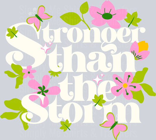 STRONGER THAN THE STORM
