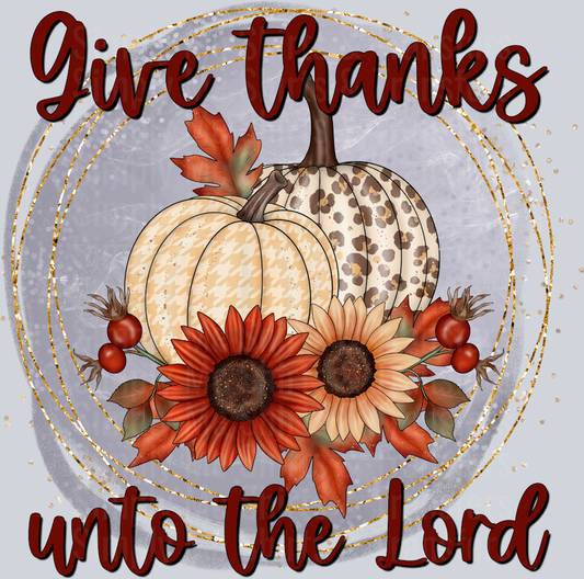 give thanks