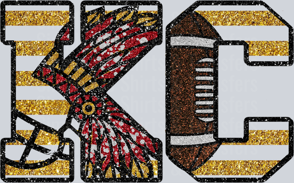 KC Glitter Headdress