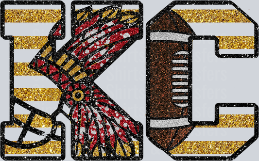 KC Glitter Headdress