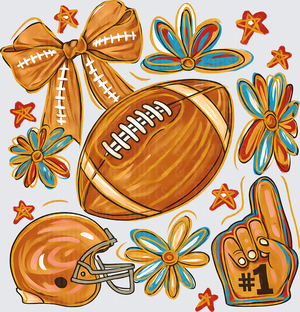 Colorful Football