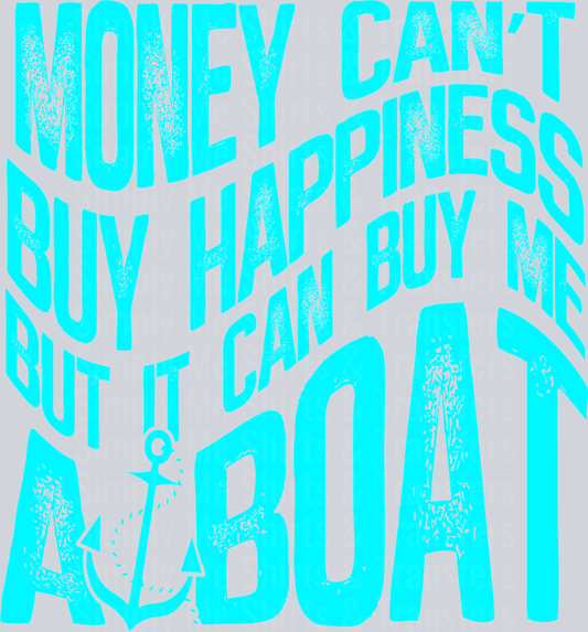 BuyMeABoatStretchedBlue