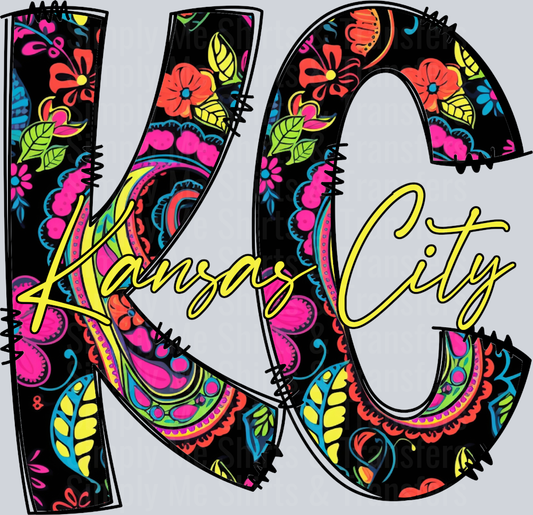 Neon Paisley KC