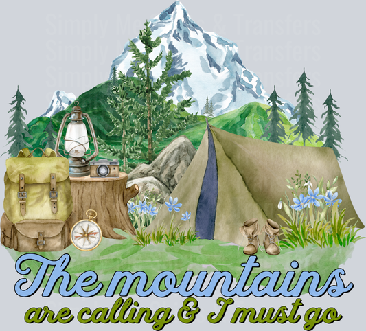The mountains are calling