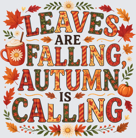 Retro Leaves Are Falling
