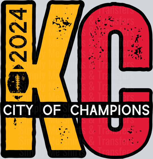 KC City Of Champions Front RYB