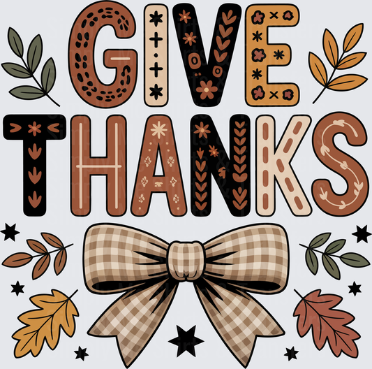 Give Thanks Thanksgiving