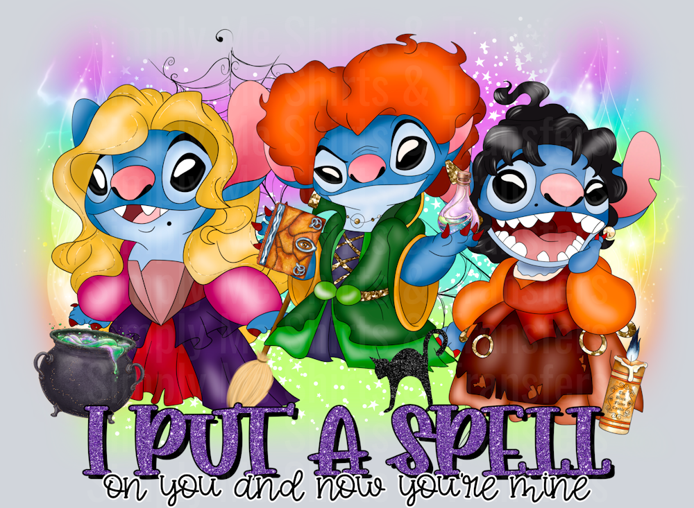 Hocus Pocus Stitch spell on your