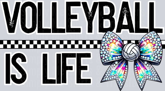 SEPT 24 ECHT DESIGNS - VOLLEYBALL IS LIFE
