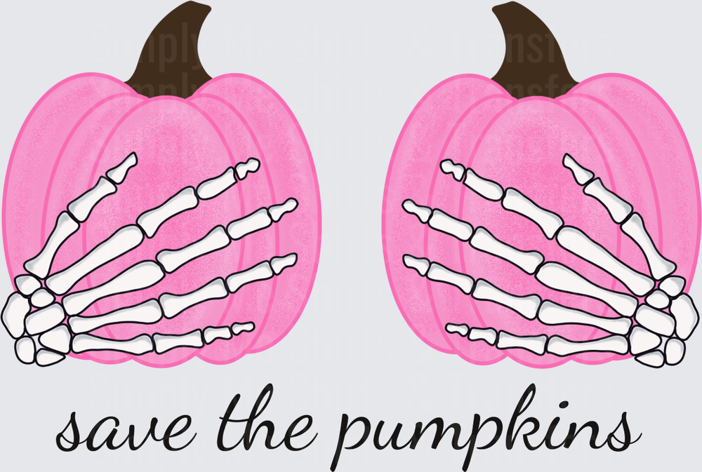 Save The Pumpkins Breast Cancer