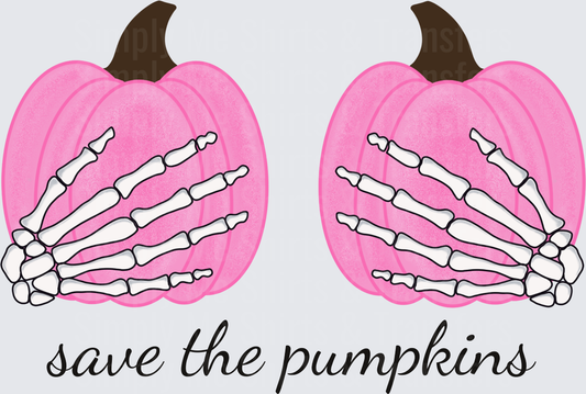 Save The Pumpkins Breast Cancer