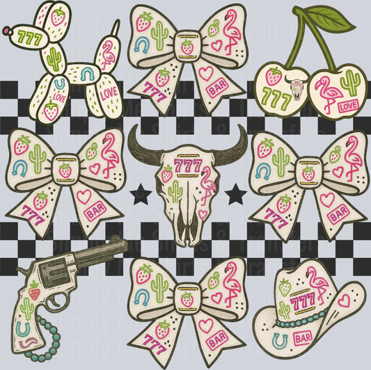 wild west bow collage hwds