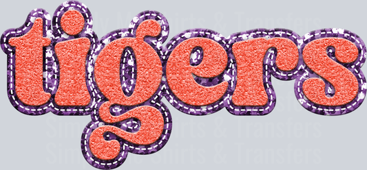 tigers chenille
