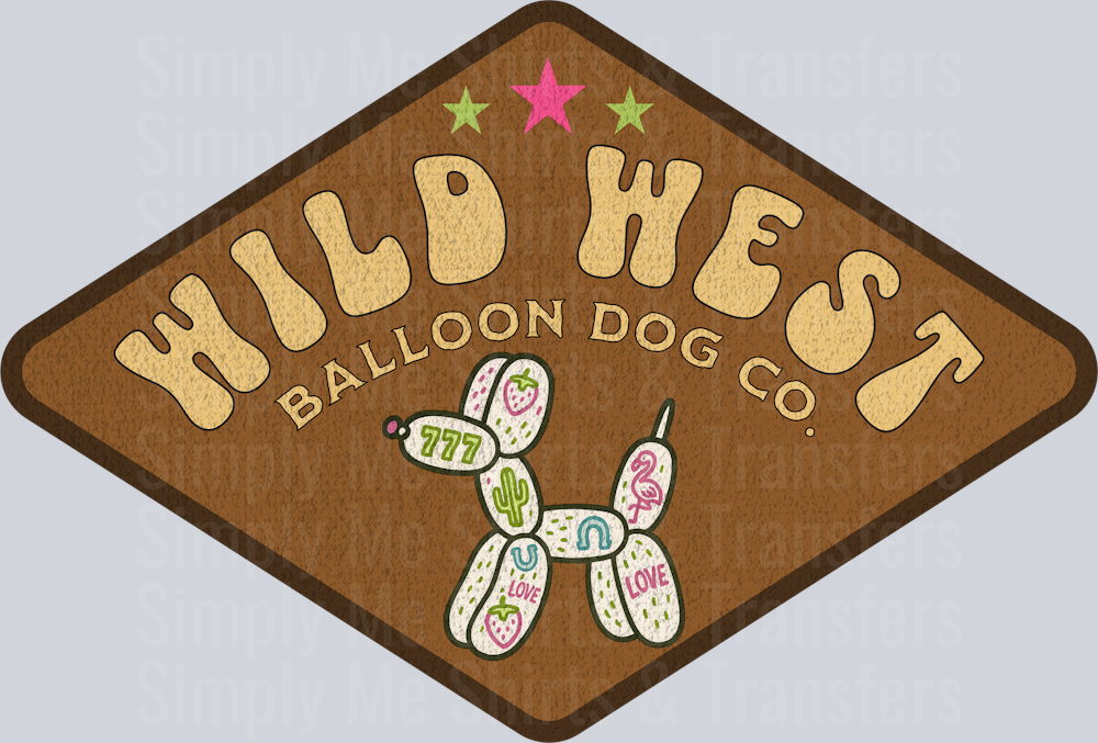 wild west balloon dog co hwds