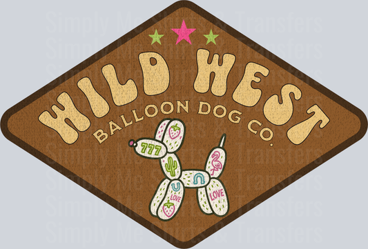 wild west balloon dog co hwds