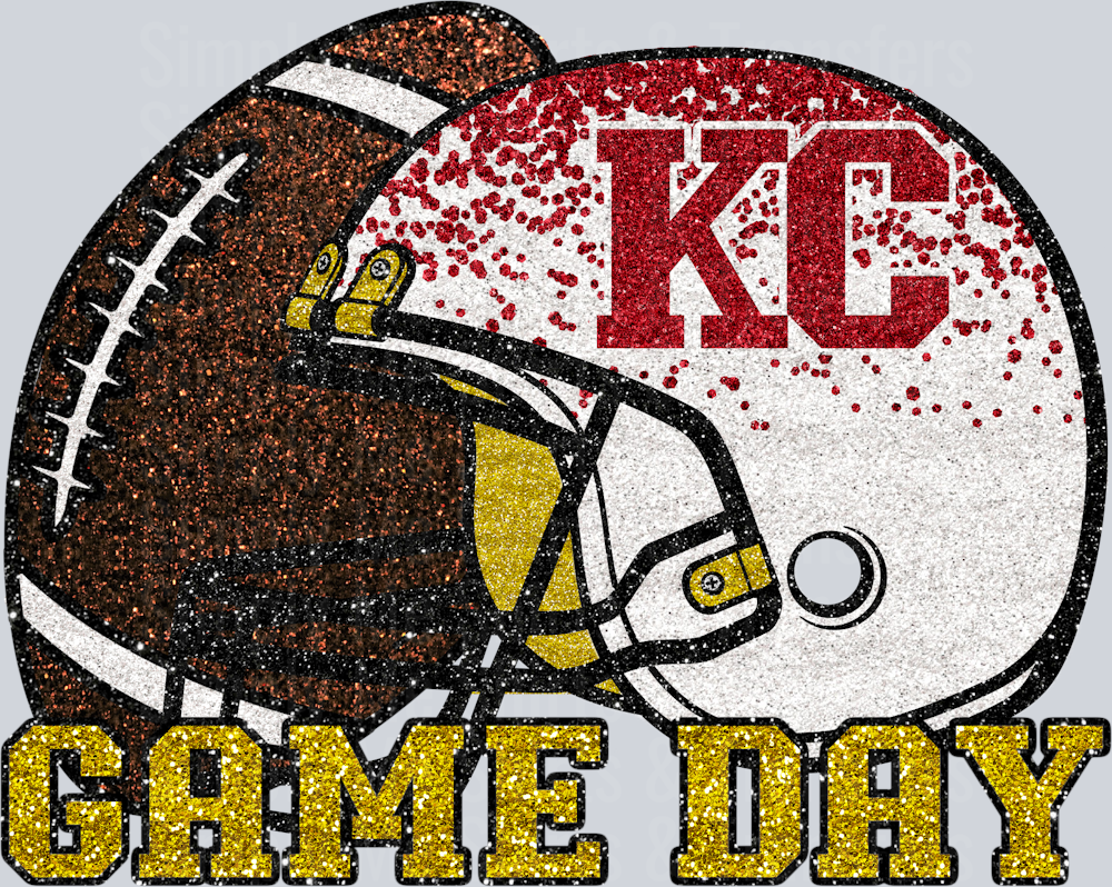 KC GLITTER GAME DAY