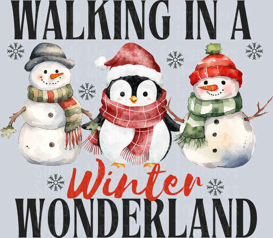 WALKING IN A WINTER WONDERLAND