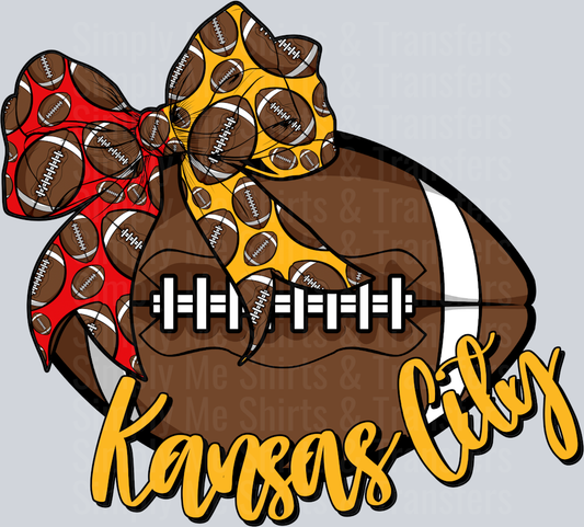 KC Split Bow Football