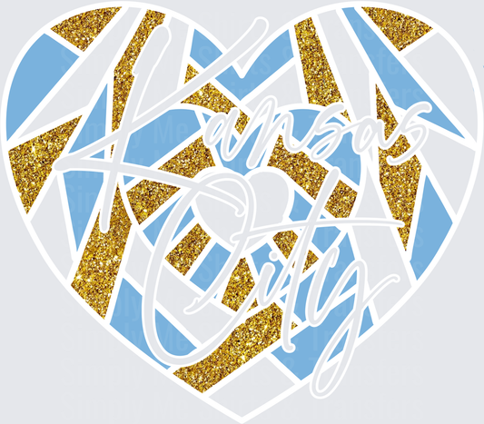 Argentina Flag Colors Geometric Abstract Pattern Design