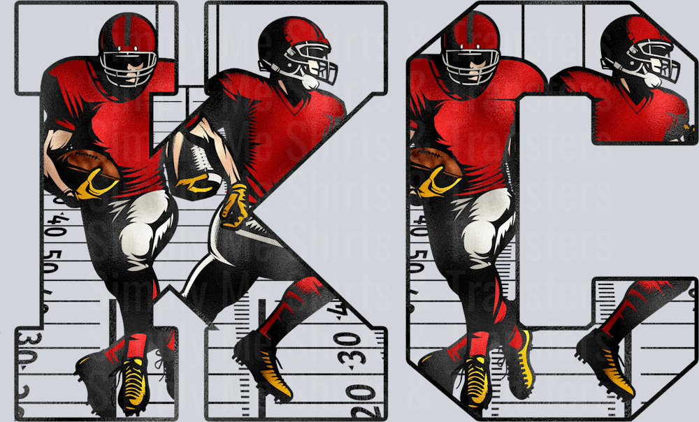 Foil KC Football Player 2