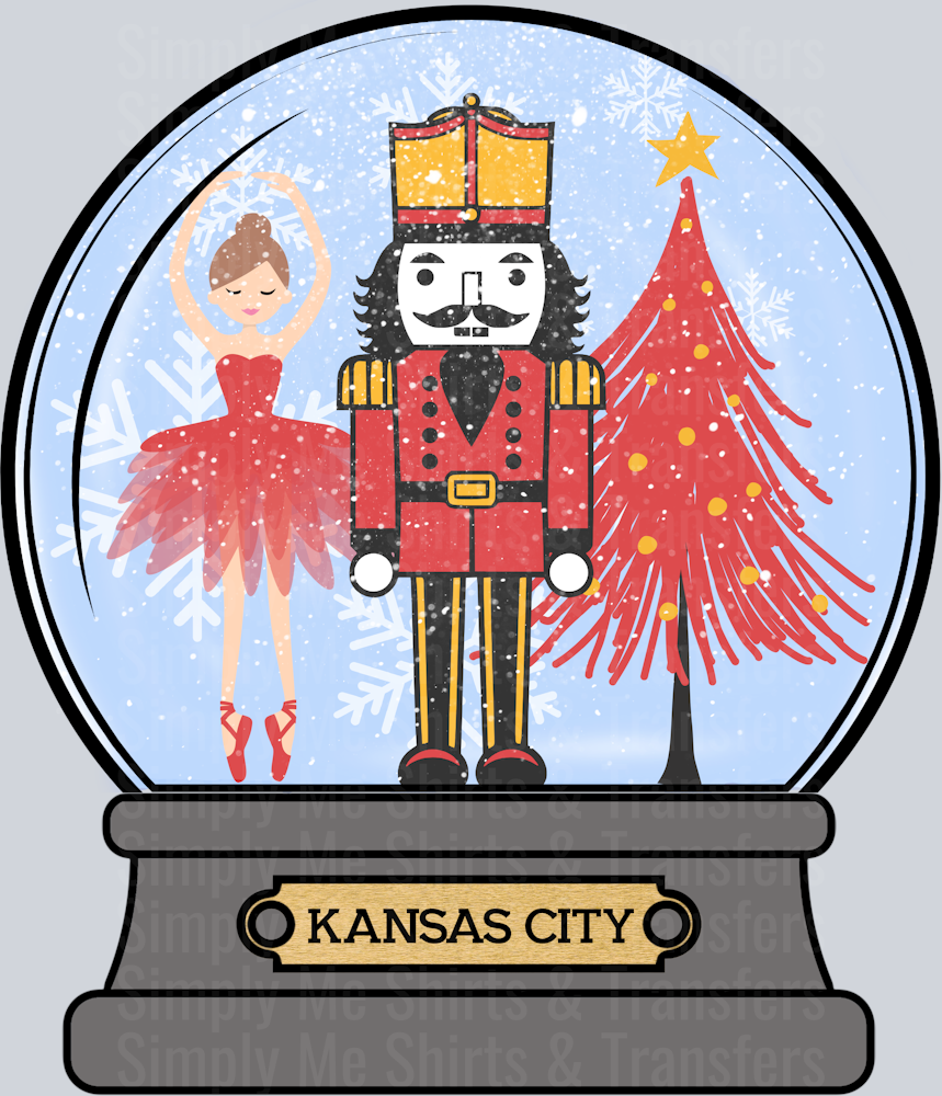 KC NUTCRACKER SNOW GLOBE