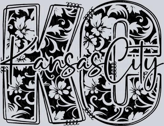 Floral KC Black