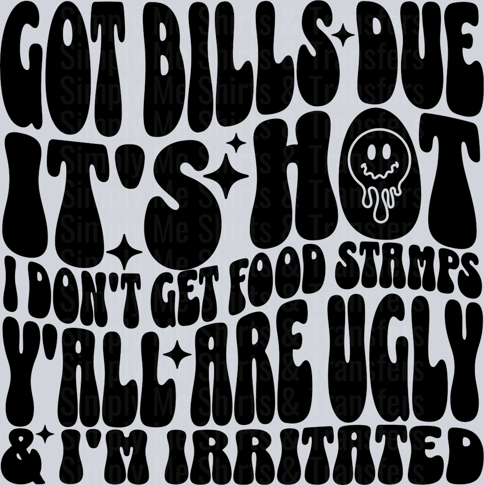 got bills due its hot hwds