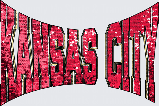 KC SEQUIN RED