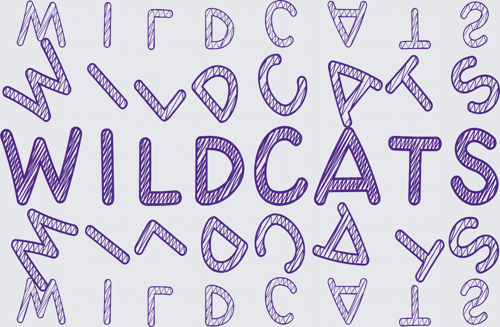 WILDCATS-SCRIBBLES-PURPLE