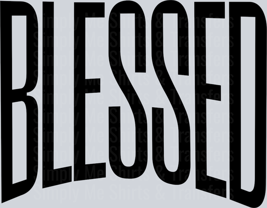 BLESSED OVERSIZED BLACK