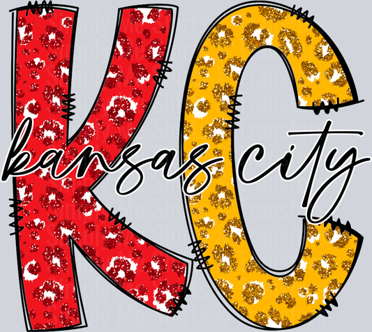 Kansas City Glitter Leopard  RY
