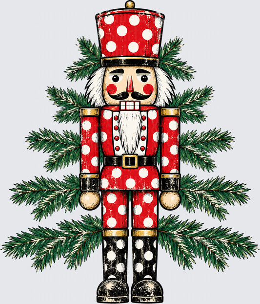 Polka Dot Nutcracker Christmas