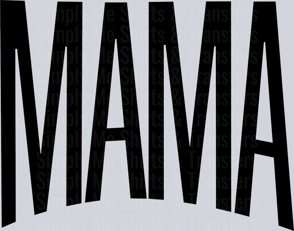 MAMA OVERSIZED BLACK