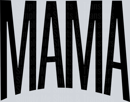 MAMA OVERSIZED BLACK