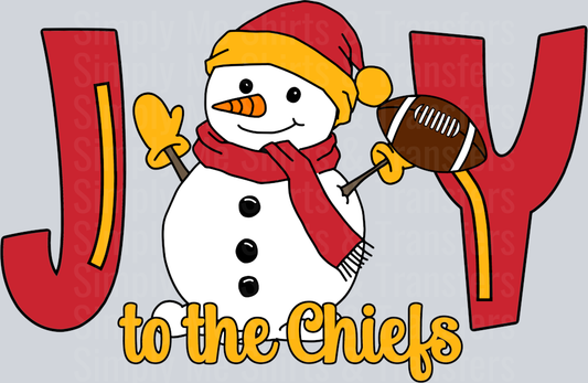 Joy  Chiefs Snowman
