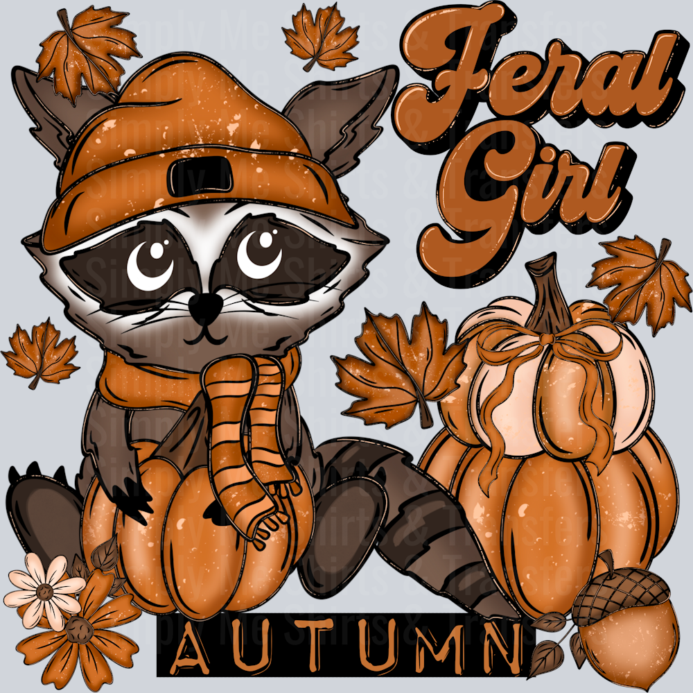 Feral girl autumn