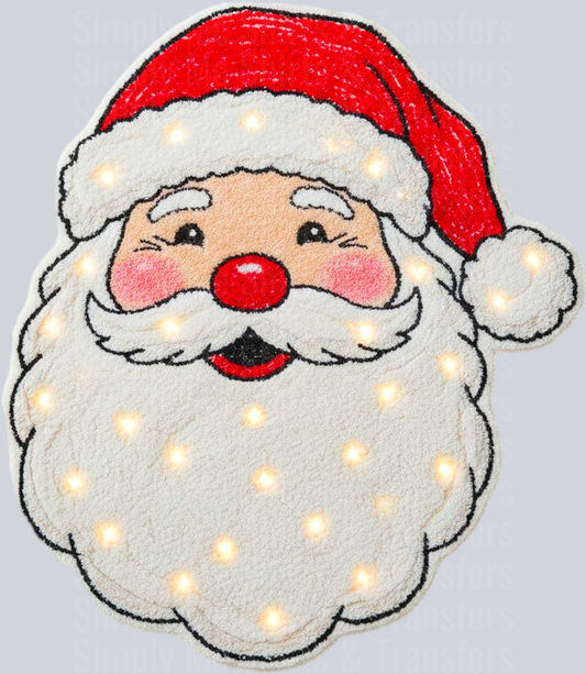 Faux Light up Santa hwds