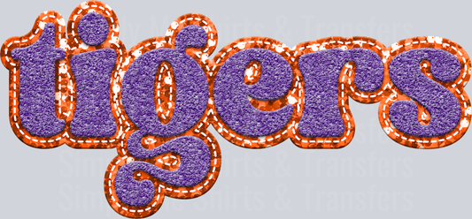 tiger chenille