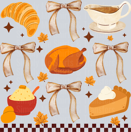 Thanksgiving dinner coquette