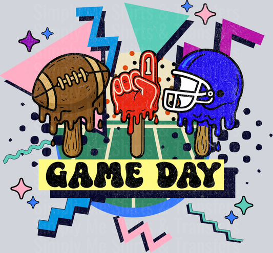 Retro Game Day ROYAL BLUE