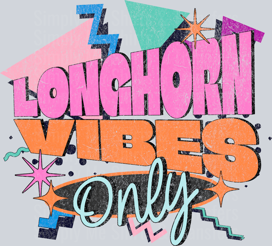 Retro - LONGHORN vibes only