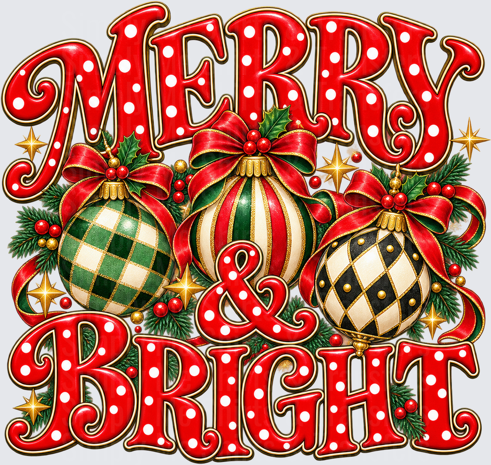 Polkadot Merry and Bright