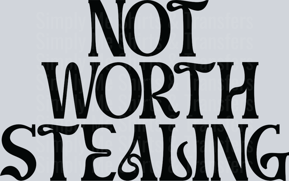 11-Not worth stealing