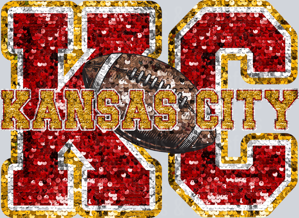 Sequin KC Football